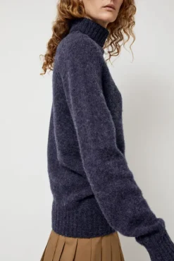 Sylvester Turtleneck in Denim^No.6 Store Hot