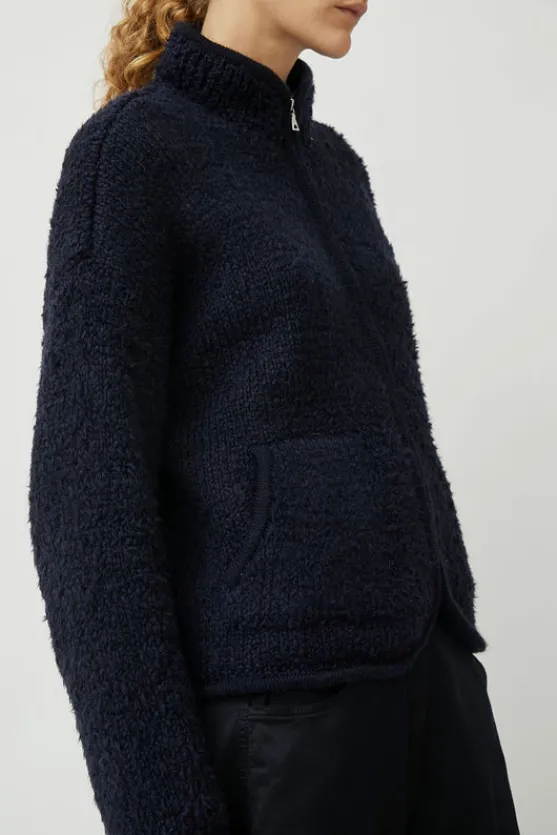 Teddy Jacket in Navy^No.6 Store Sale