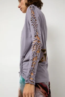 Tosh Long Sleeve Tee in Mauve^No.6 Store Best