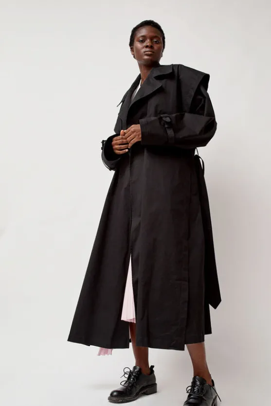 Trench Coat in Black^No.6 Store Discount