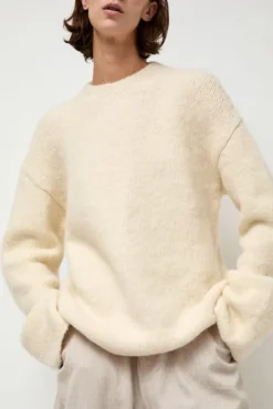 Vello Crewneck in Raw White^No.6 Store Clearance