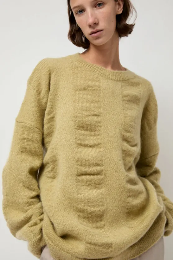 Waterfall Sweater in Lime^No.6 Store Discount