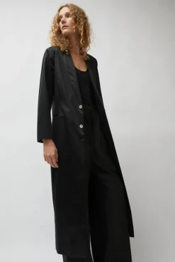 Weatherproof Long Blazer in Black^No.6 Store Clearance
