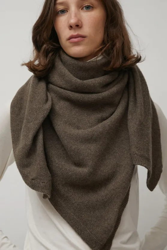 Whit Scarf in Teak Brown^No.6 Store New