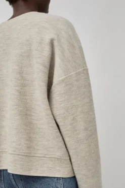 Wide V Neck in Carrara^No.6 Store Best