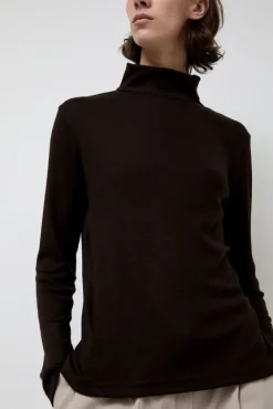 Wool Turtle Neck in Cacao^No.6 Store Best
