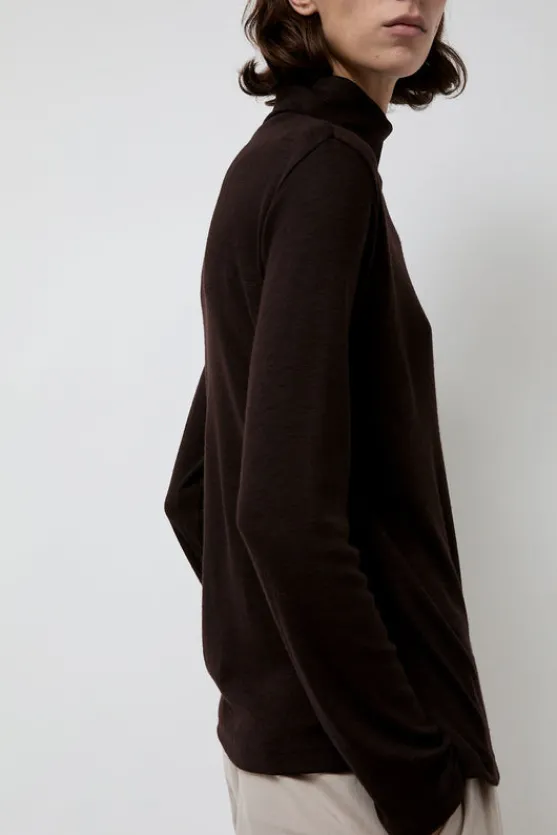 Wool Turtle Neck in Cacao^No.6 Store Best