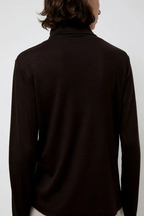 Wool Turtle Neck in Cacao^No.6 Store Best
