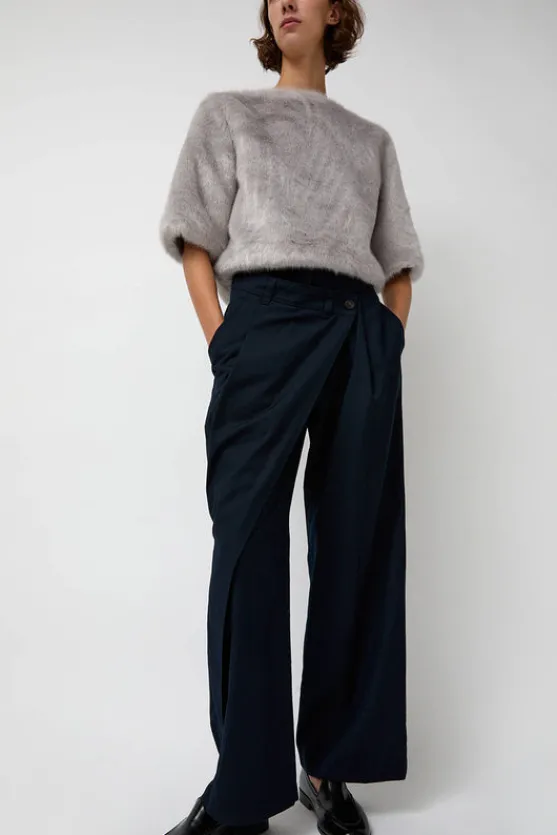 Wool Wrapped Slacks in Navy^No.6 Store Clearance