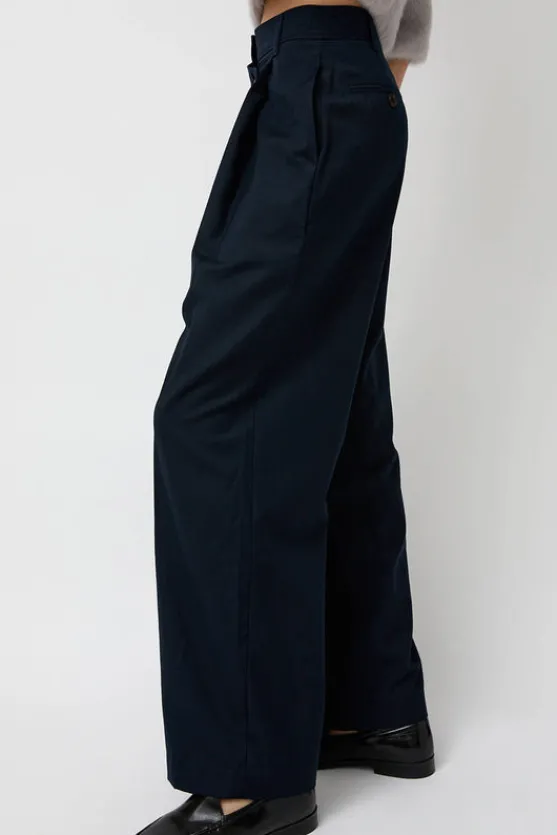 Wool Wrapped Slacks in Navy^No.6 Store Clearance